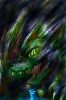 狂気との対峙。決して背を向けてはならない。:iPhone Art